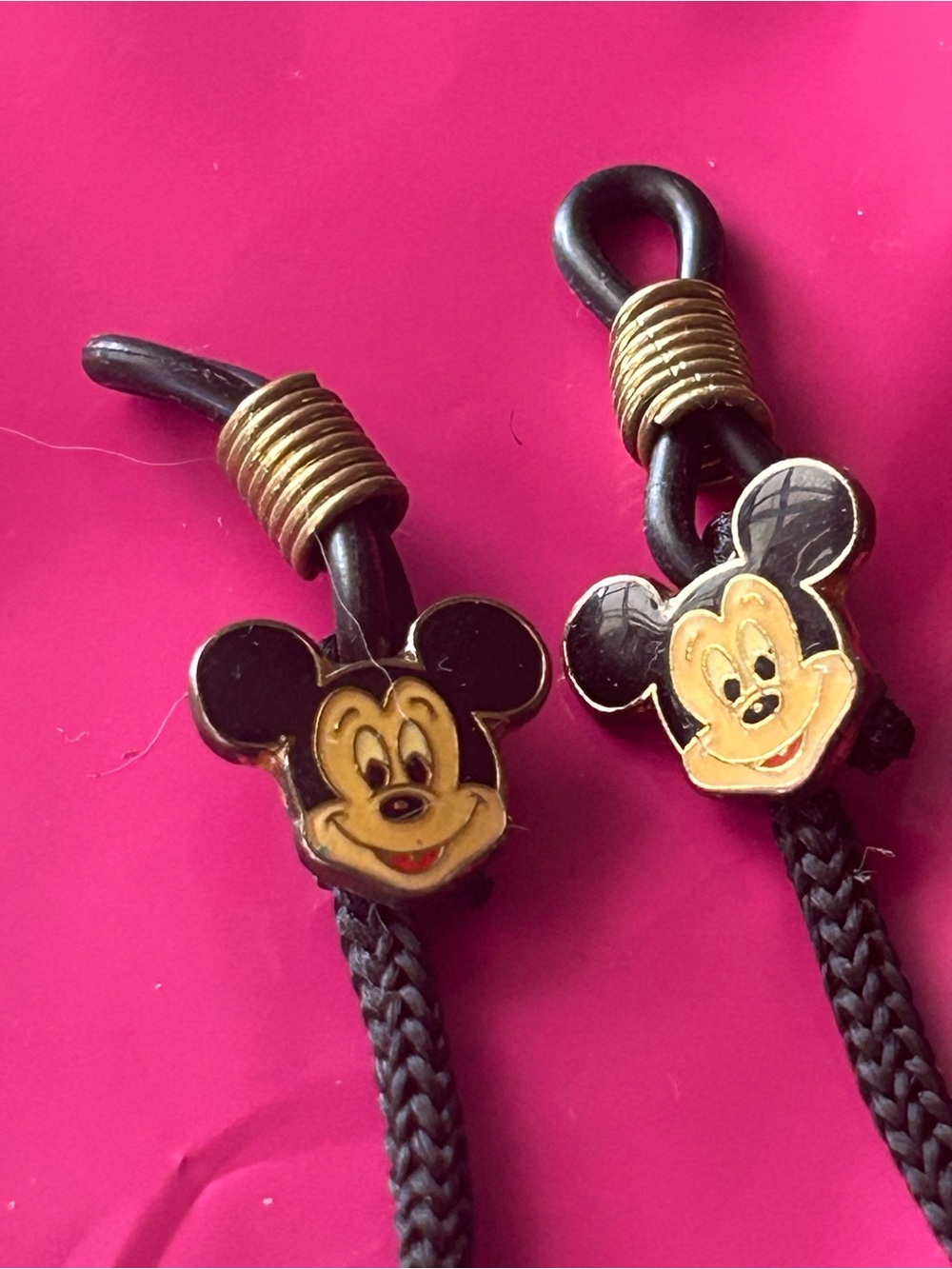 Vintage Mickey Mouse eyeglass chain strap